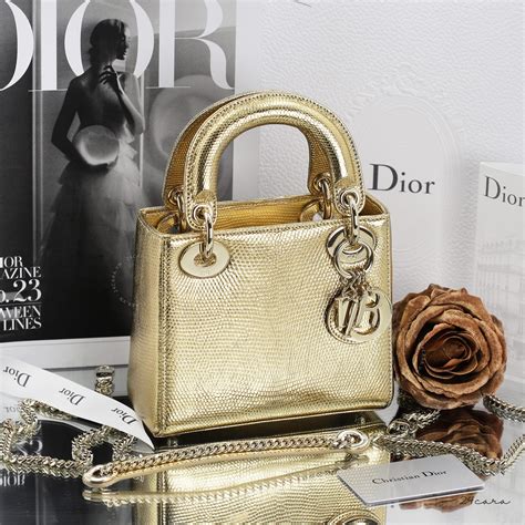 lady dior mini lizard bag|Lady Dior Bag.